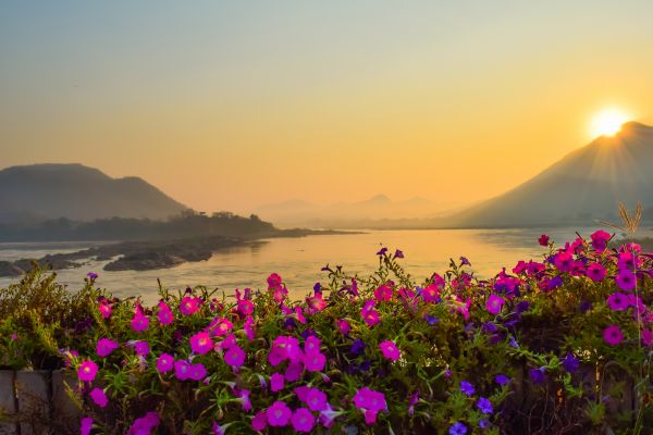 Sailing On The Majestic Mekong River